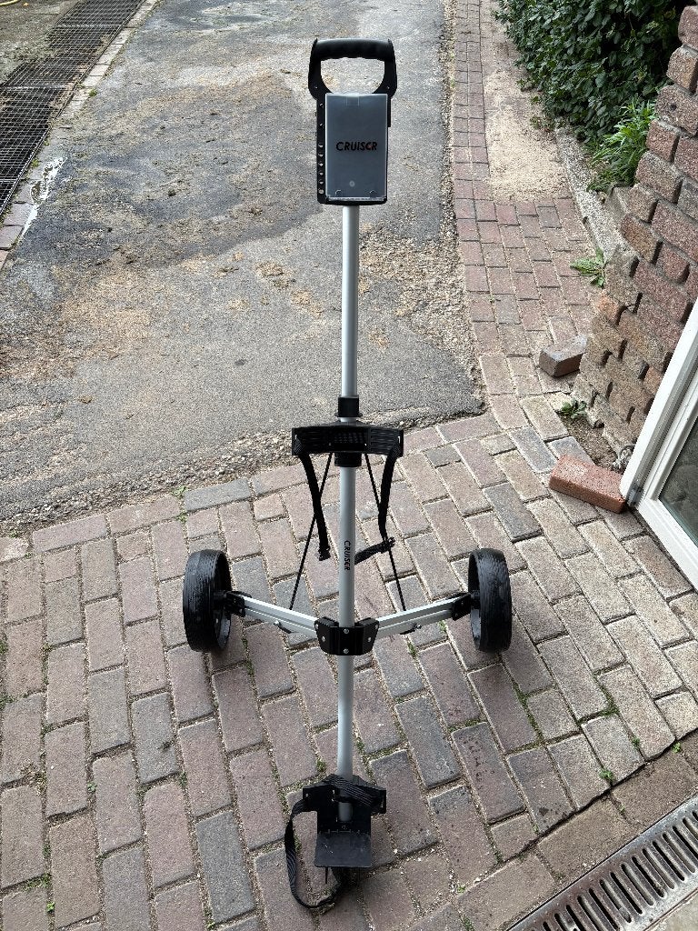 Golftrolley, Ophalen, Zo goed als nieuw, Golfkar, Overige merken
