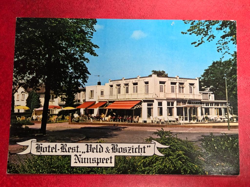 Nunspeet Hotel-Restaurant Veld&Boszicht, Ophalen of Verzenden, Gelderland