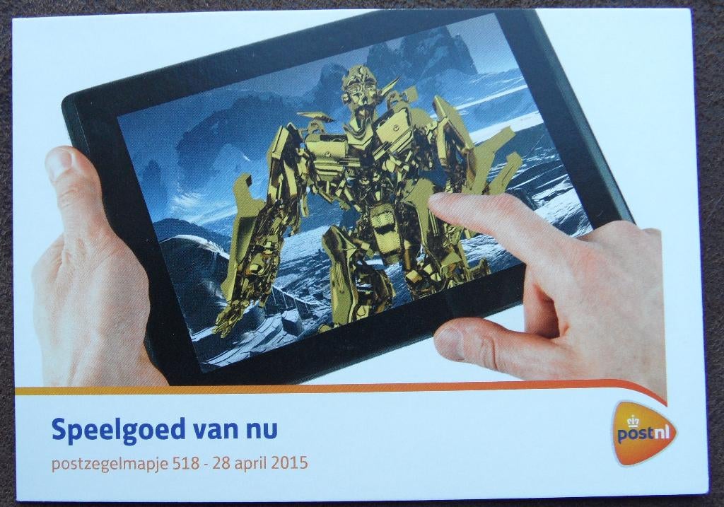 Postzegelmapje 518 - Speelgoed van nu, Ophalen of Verzenden, Postfris