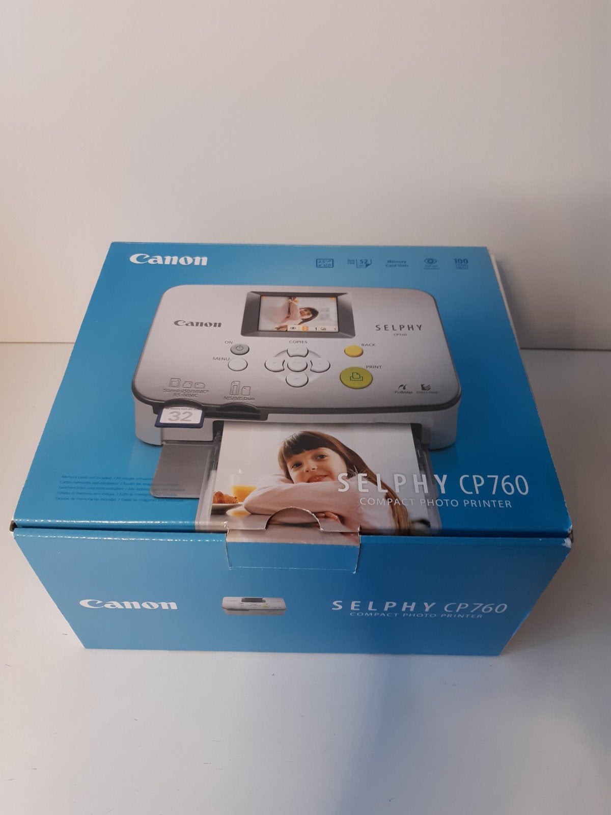 Zgan Canon Selphy 760 Fotoprinter, Ophalen of Verzenden, Zo goed als nieuw