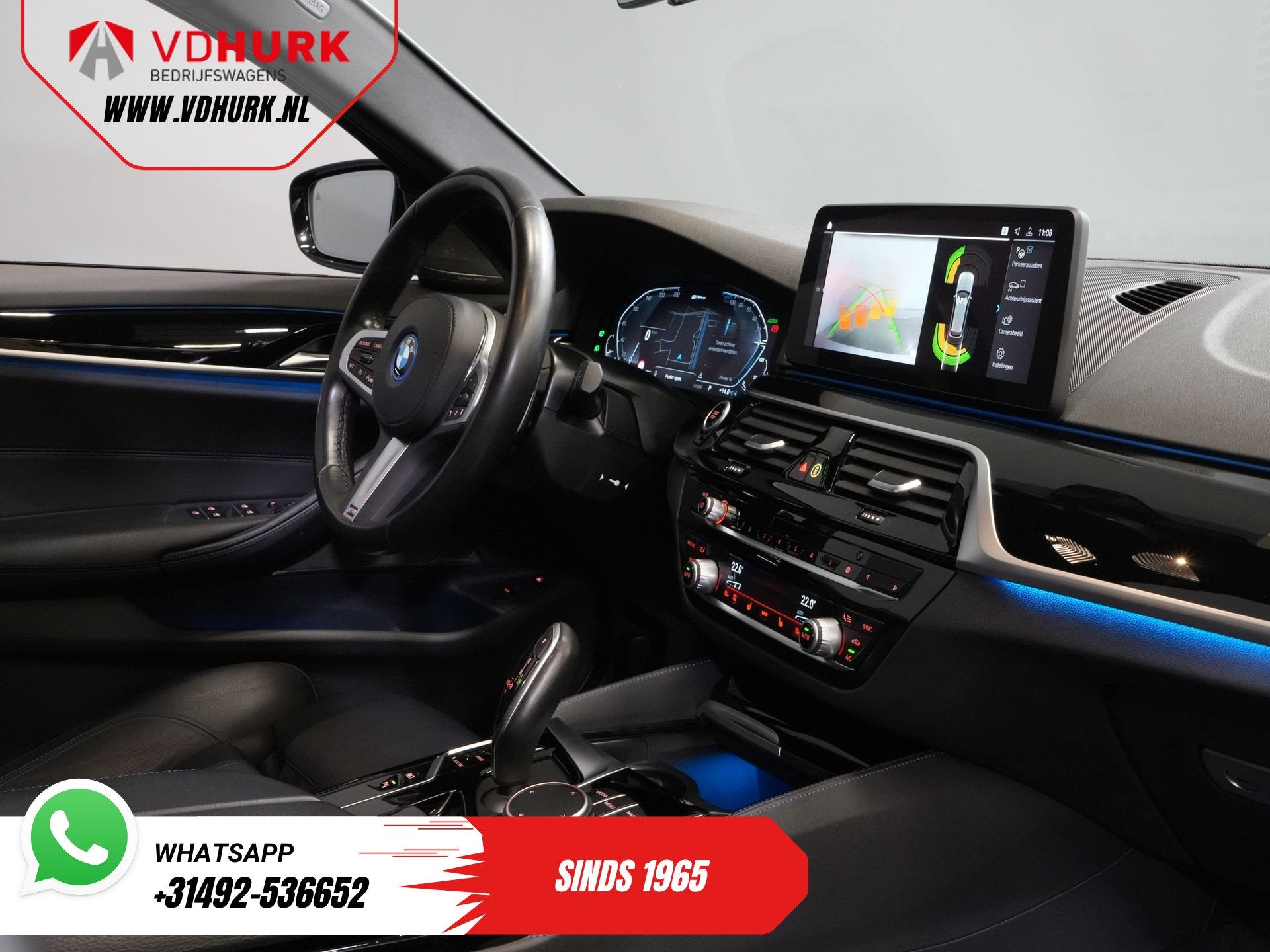 BMW 5 Serie Touring 530e Hybrid 292 pk/ M-Sport & Shadow pak, Automaat, 4 cilinders, Parkeerassistent, Hybride Elektrisch/Benzine