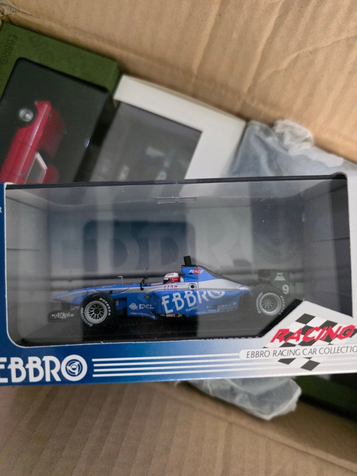 EBBRO Racing Car Collection Haruki Kurosawa Formule Auto, Onbekend, Nieuw, Ophalen of Verzenden, Ebbro