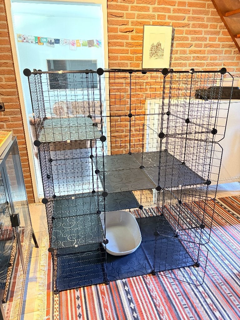Handige Kitten kooi - 105x70x142cm, Ophalen, Zo goed als nieuw