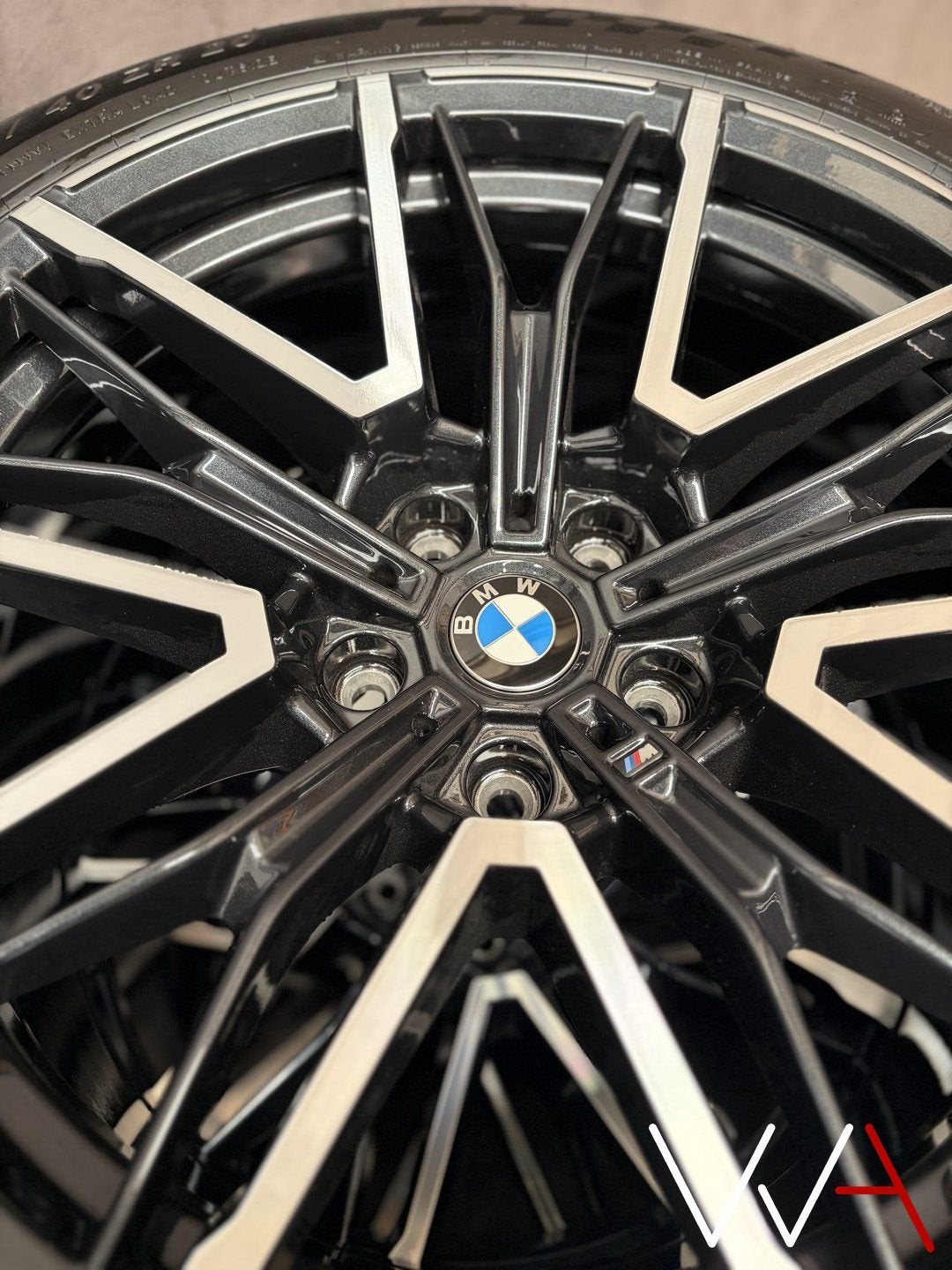 20/21 inch BMW M5 G90 G99 Styling 951M velgen BTW Michelin, Gebruikt, -, -, Banden en Velgen