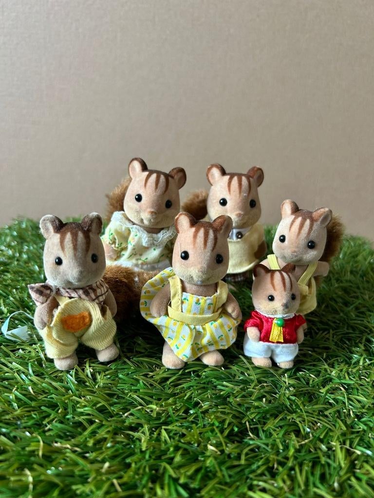 Sylvanian Families | 4172 Walnooit Eenkhoorn familie, Ophalen of Verzenden, Gebruikt, Toebehoren