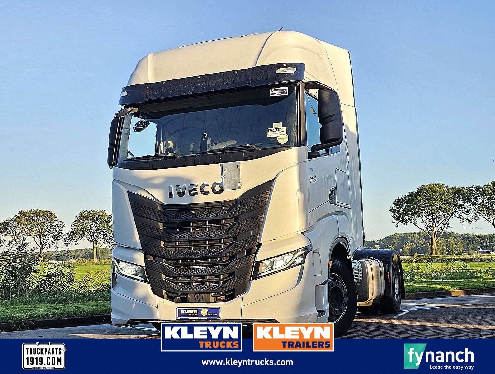 IVECO S-WAY AS440S49, Auto's, Automaat, Euro 6, Iveco, Wit