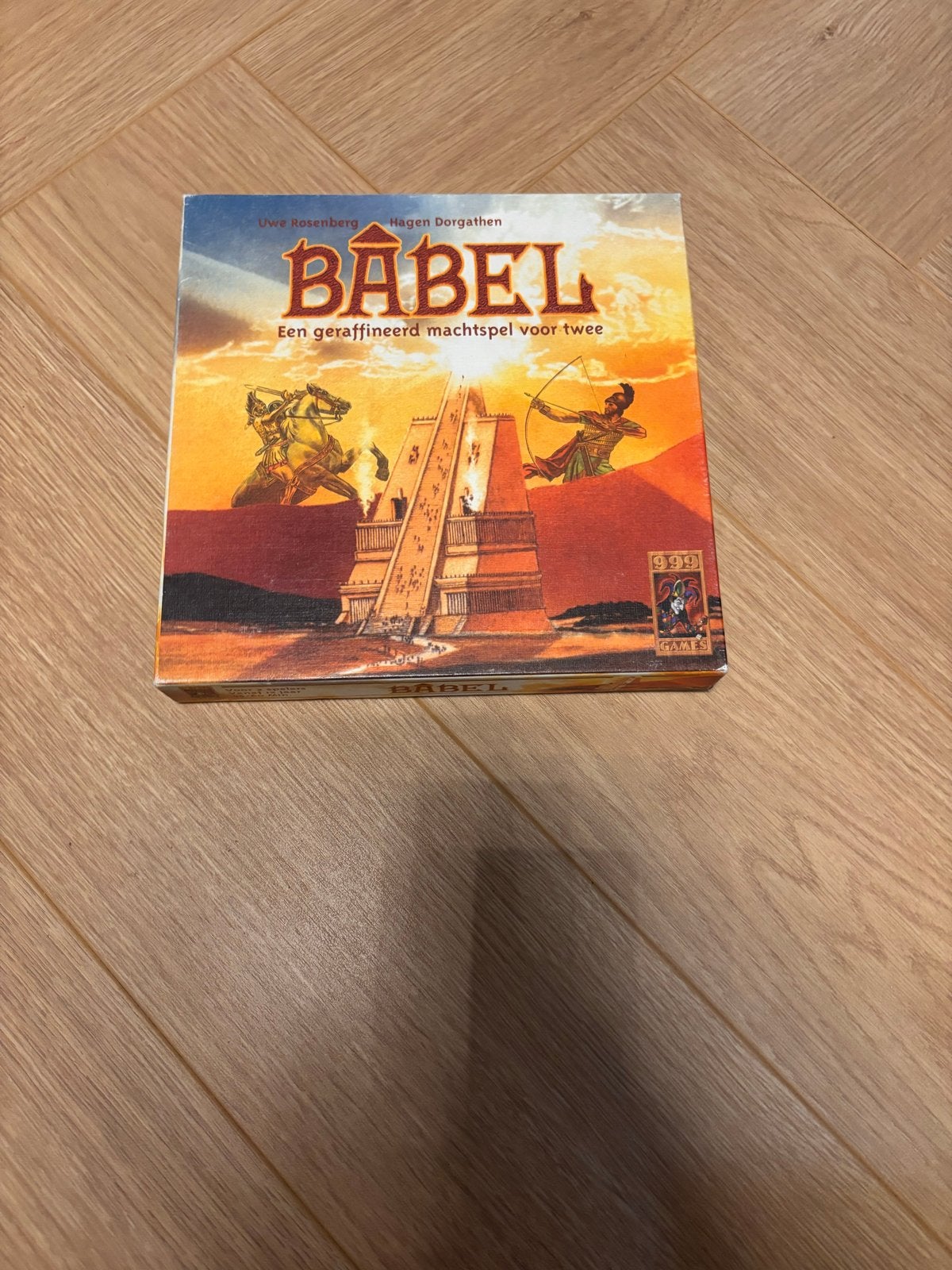 Babel: Een geraffineerd machtspel voor twee, Een of twee spelers, Ophalen, Gebruikt