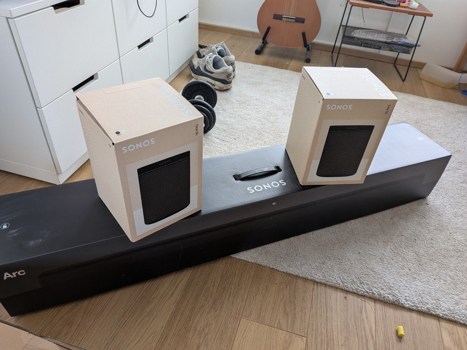 Sonos Arc One SL dozen, Soundbar, 70 watt of meer, Zo goed als nieuw, Overige spelers