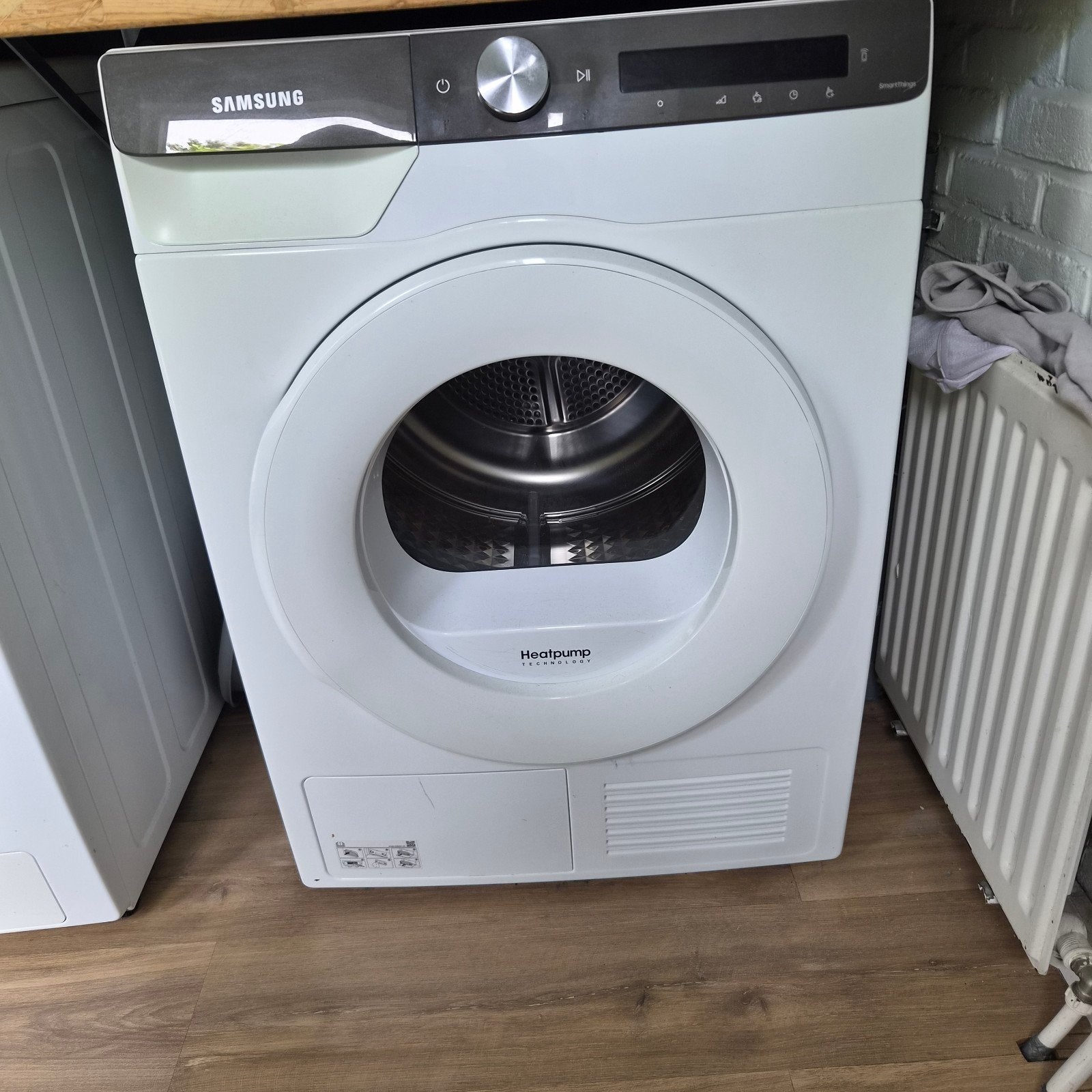 Samsung Warmtepompdroger - Zo goed als nieuw, Ophalen, 8 tot 10 kg, Zo goed als nieuw, 85 tot 90 cm