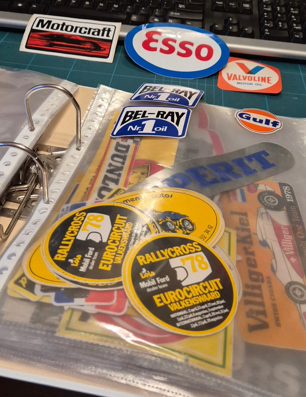 Unieke vintage jaren 70-80 stickers collectie in nieuwstaat, Verzamelen, Ophalen of Verzenden, Nieuw