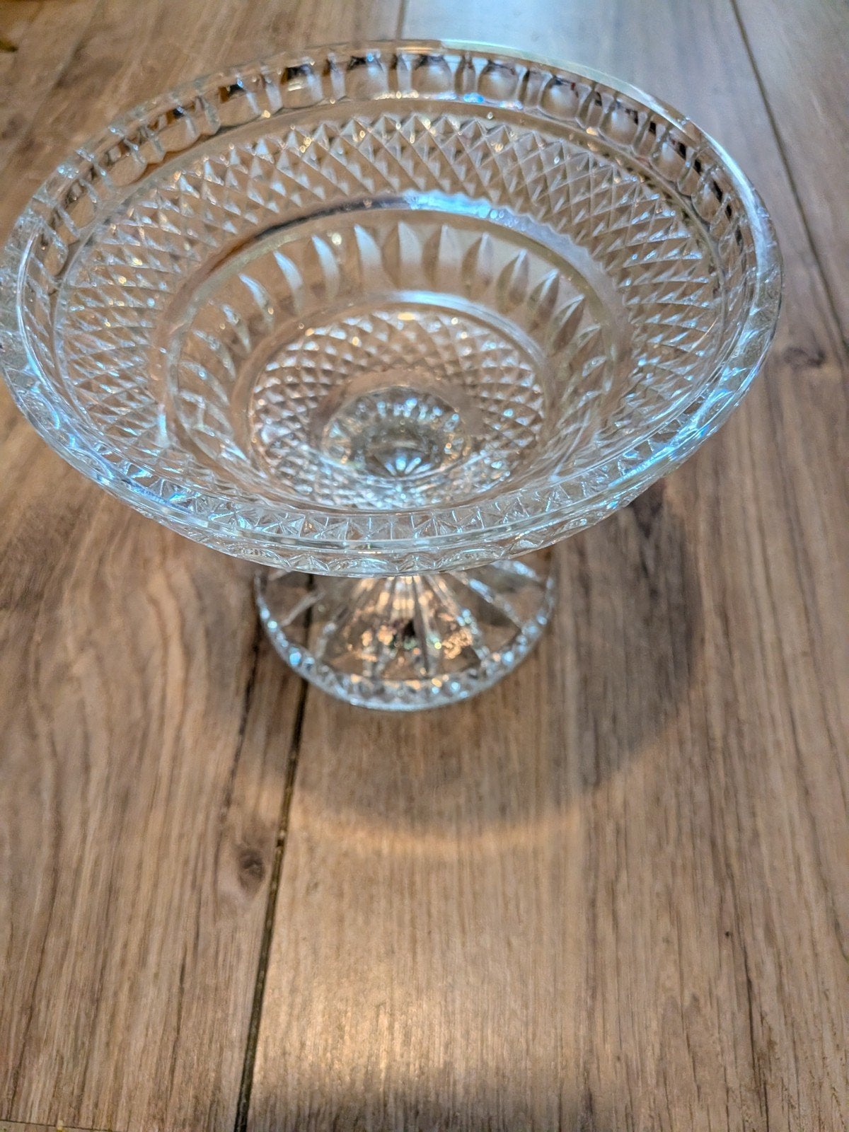 Glazen Bonbonschaal op Voet - 10 cm Hoog, Verzenden