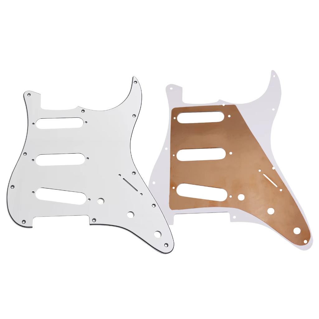 Stratocaster sss wit slagplaat 11 gaats, Muziek en Instrumenten, Instrumenten | Onderdelen, Moku Custom Guitars, Nieuw, 4613CB