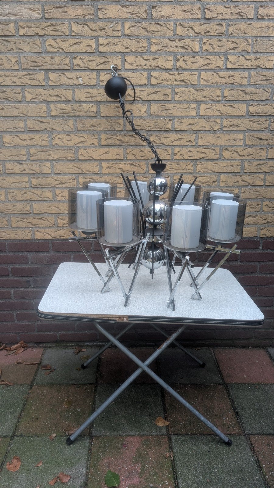 hanglamp, Ophalen