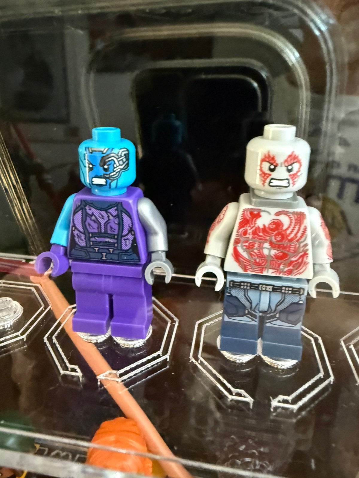Minifiguren Lego set GOTG Vol 2 The Milano vs. Abilisk 76081, Marvel, Lego, Ophalen of Verzenden, Zo goed als nieuw