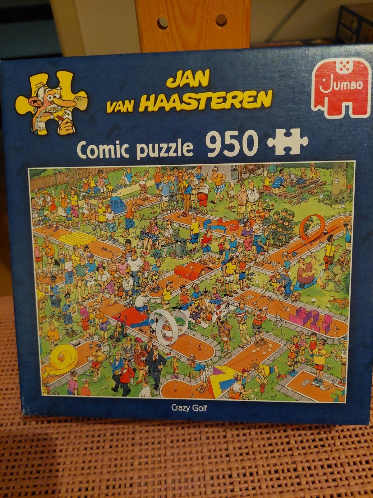 Jan van Haasteren Crazy Golf Comic Puzzel 950 stukjes, Hobby en Vrije tijd, Denksport en Puzzels, Ophalen, 500 t/m 1500 stukjes