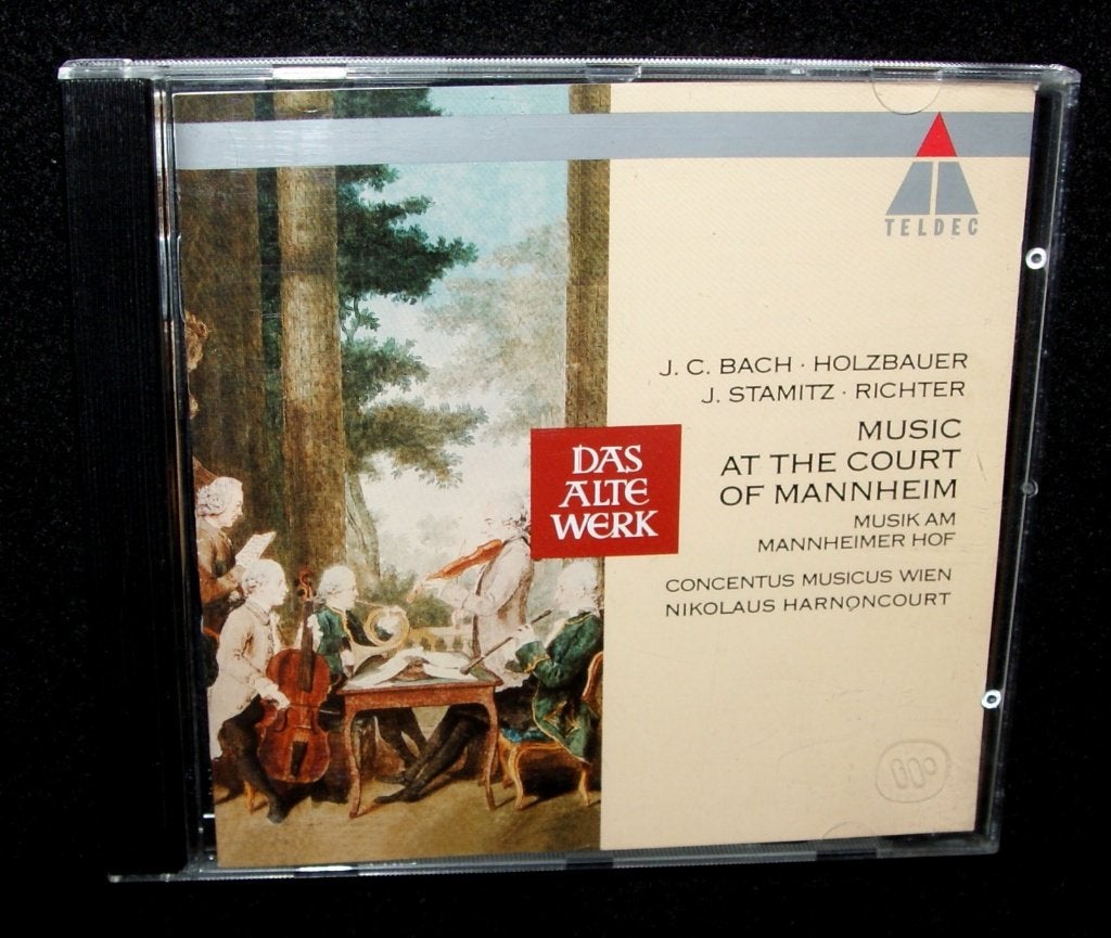 Music At The Court Of Mannheim - Concentus Musicus Wien, Verzenden, Classicisme, Zo goed als nieuw, Overige typen