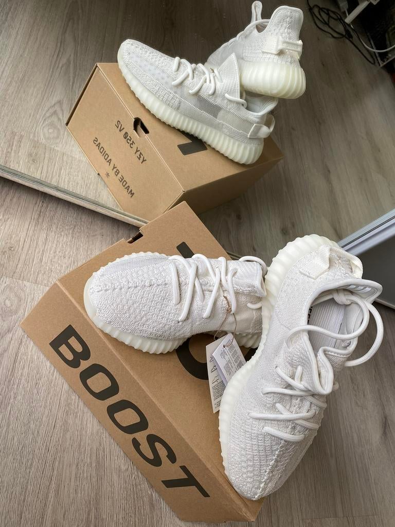Adidas Yeezy Boost 350 V2 Bone, maat 46 2/3, Kleding | Heren, Schoenen, Ophalen, Wit, Nieuw, Sneakers of Gympen
