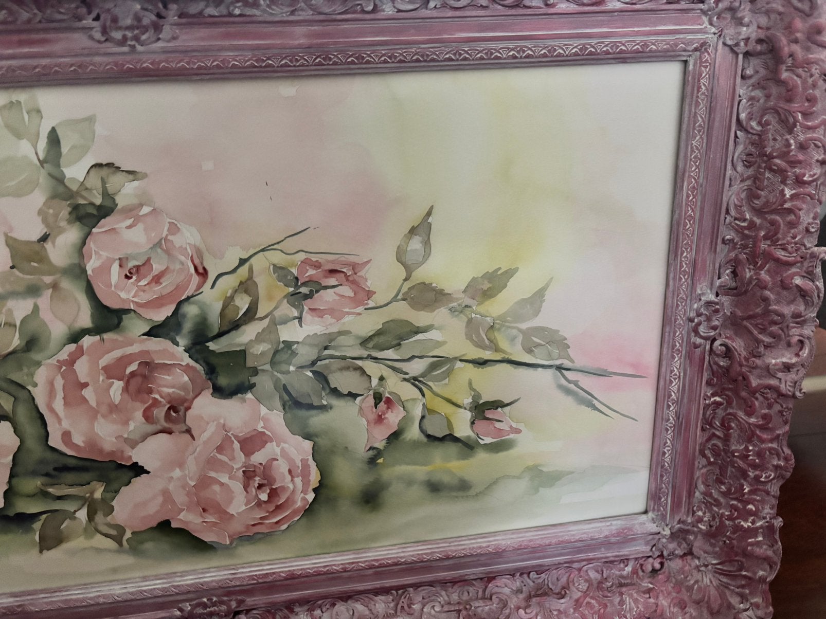 Schilderij, Realistisch, Handgeschilderd, Aquarel, Ophalen