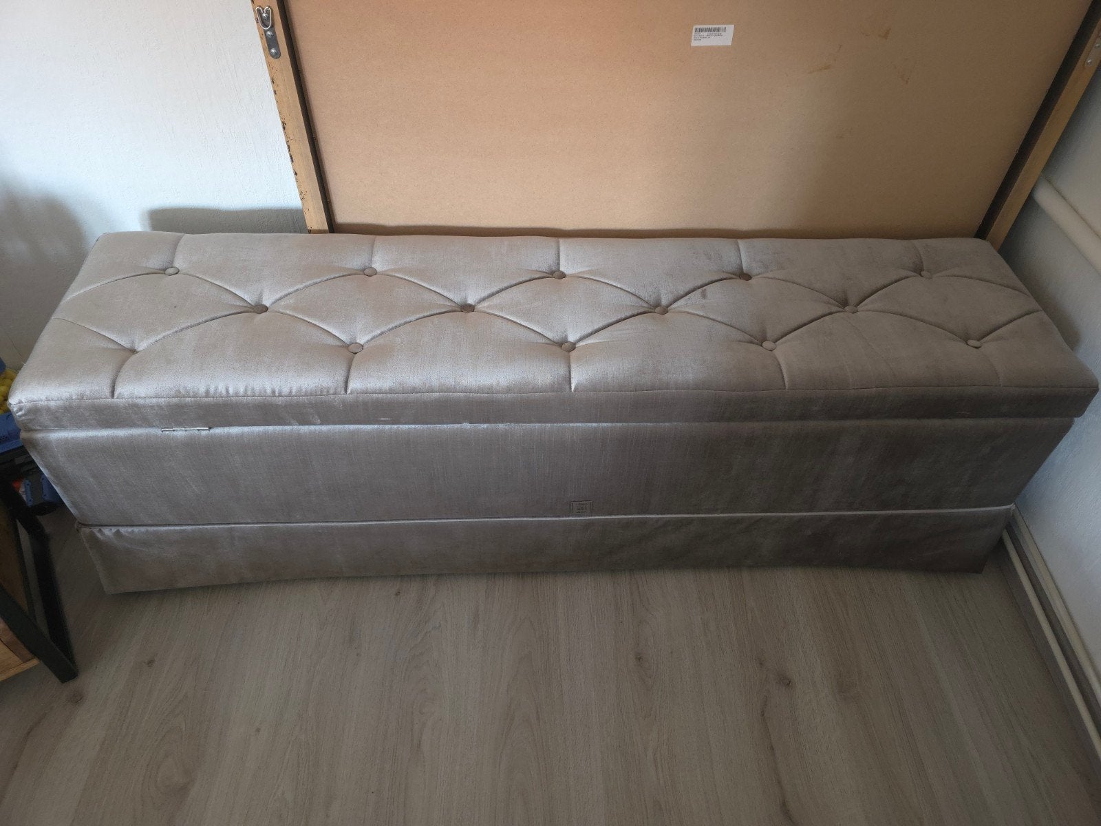 Riviera Maison Opbergbank - Zo goed als nieuw, Ophalen, 125 cm of meer, Landelijke, Chique, Zo goed als nieuw