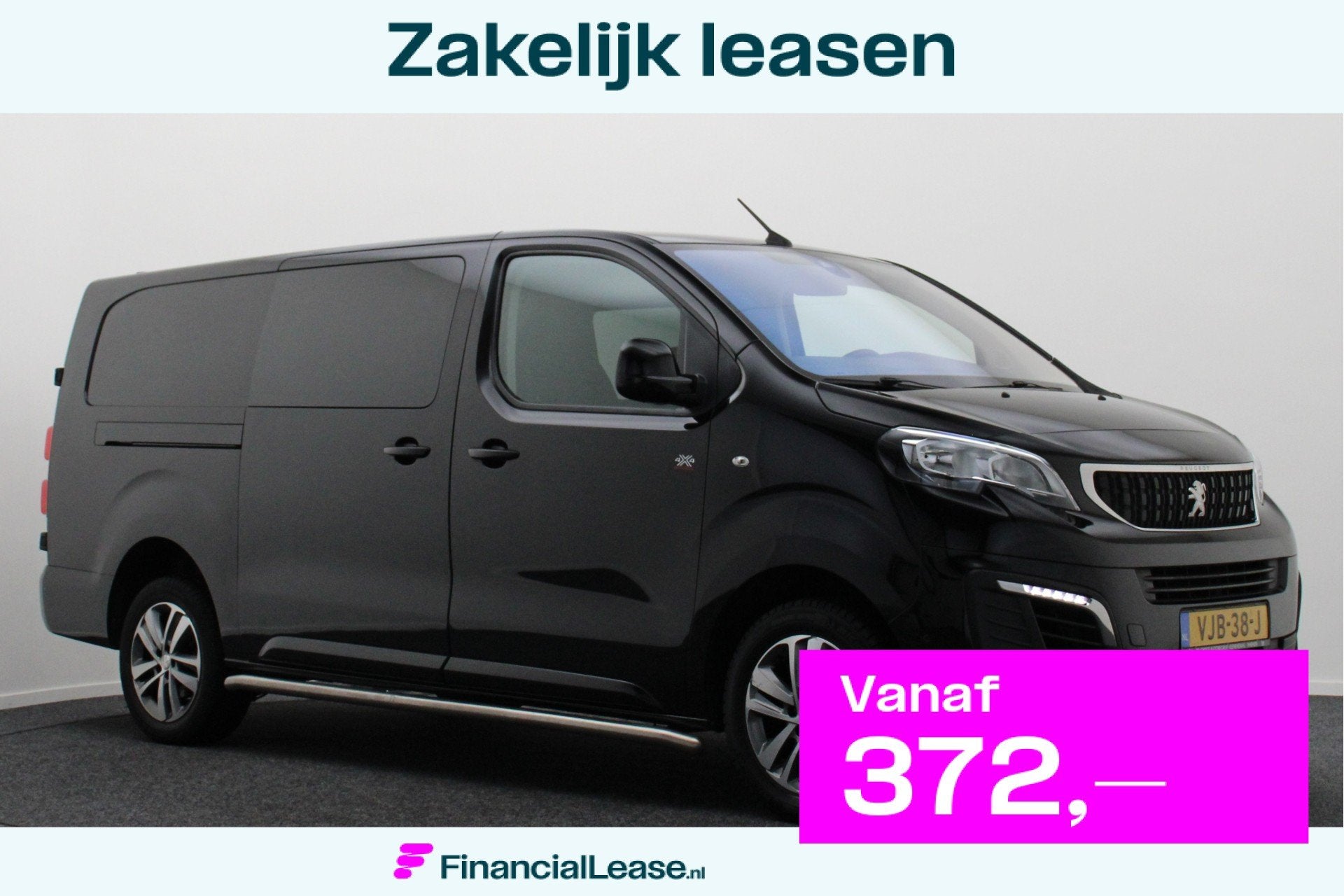 Peugeot Expert 2.0 BlueHDI 150 L3 Asphalt DC 4x4 Dangel 5-Zi, Parkeersensor, Stof, Gebruikt, 4 cilinders