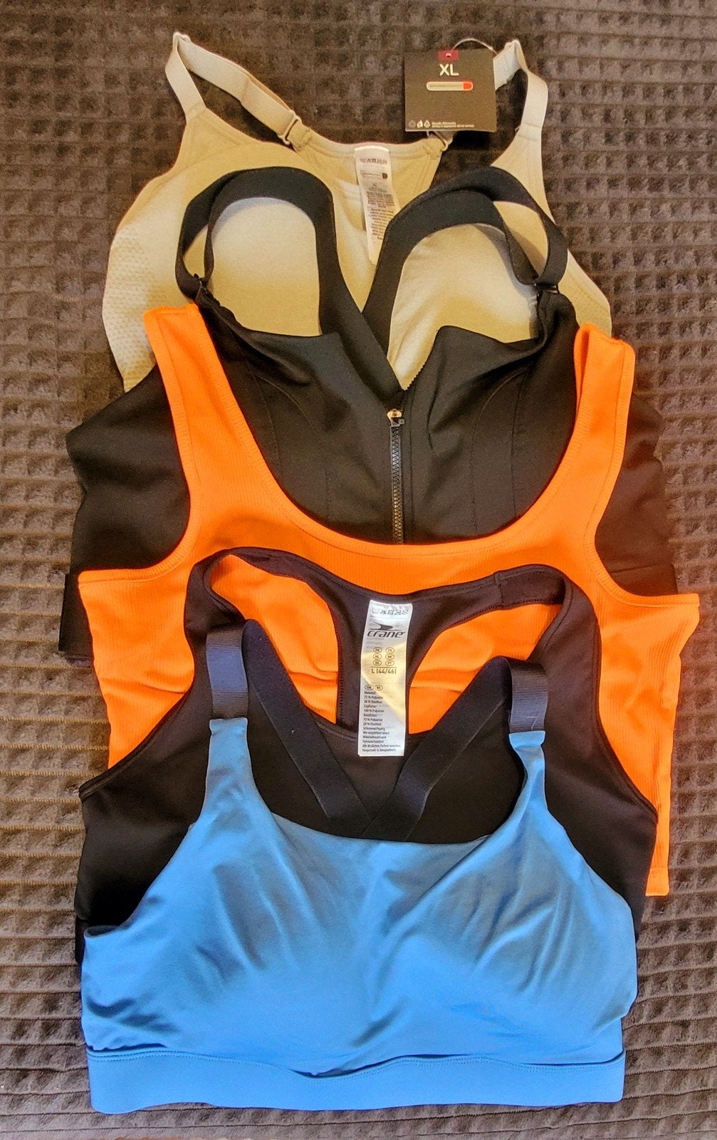 Sport BH's - Diverse kleuren en maten, Ophalen of Verzenden, Zwart, BH
