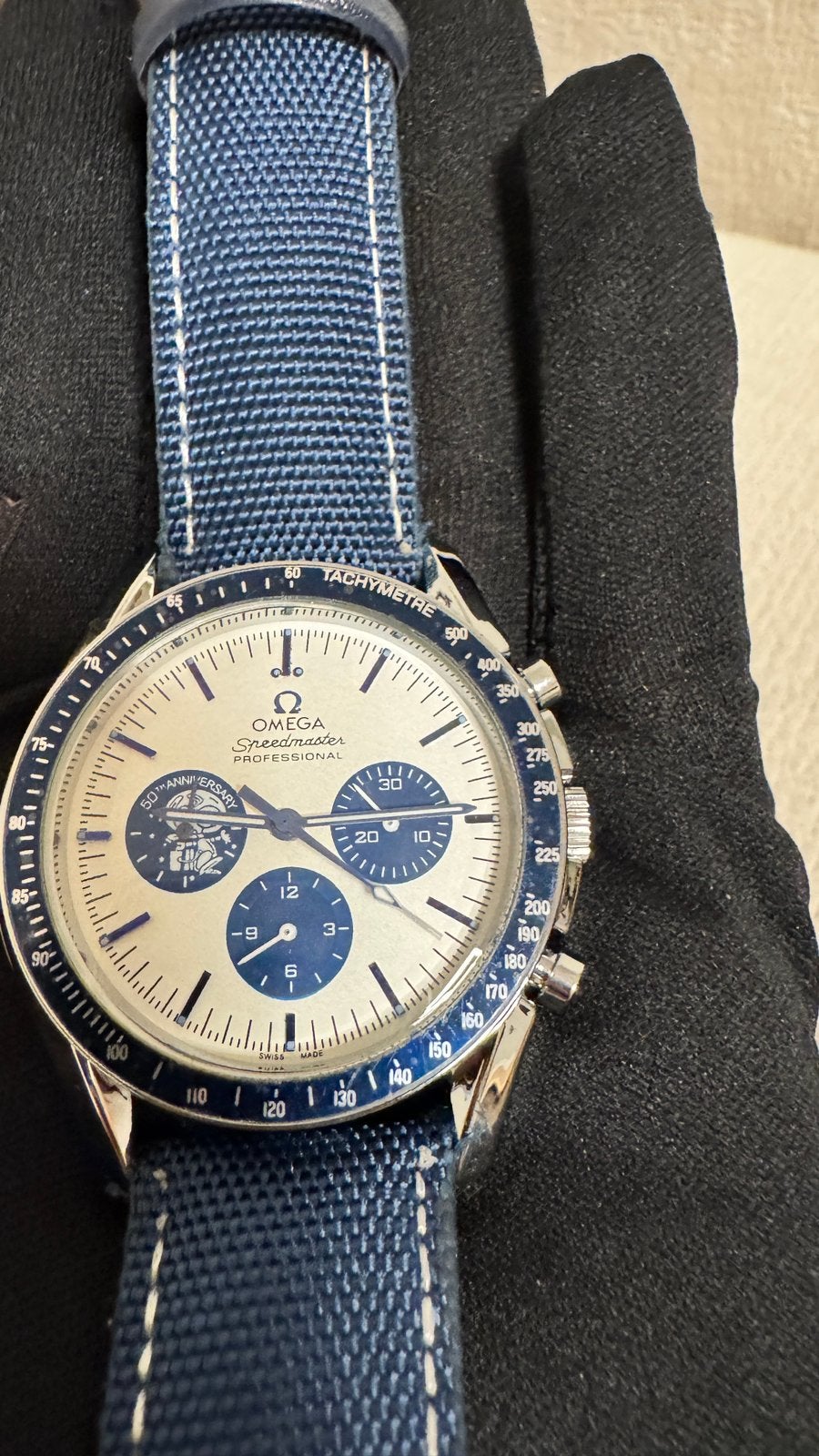 Omega speedmaster, Ophalen of Verzenden, Zo goed als nieuw