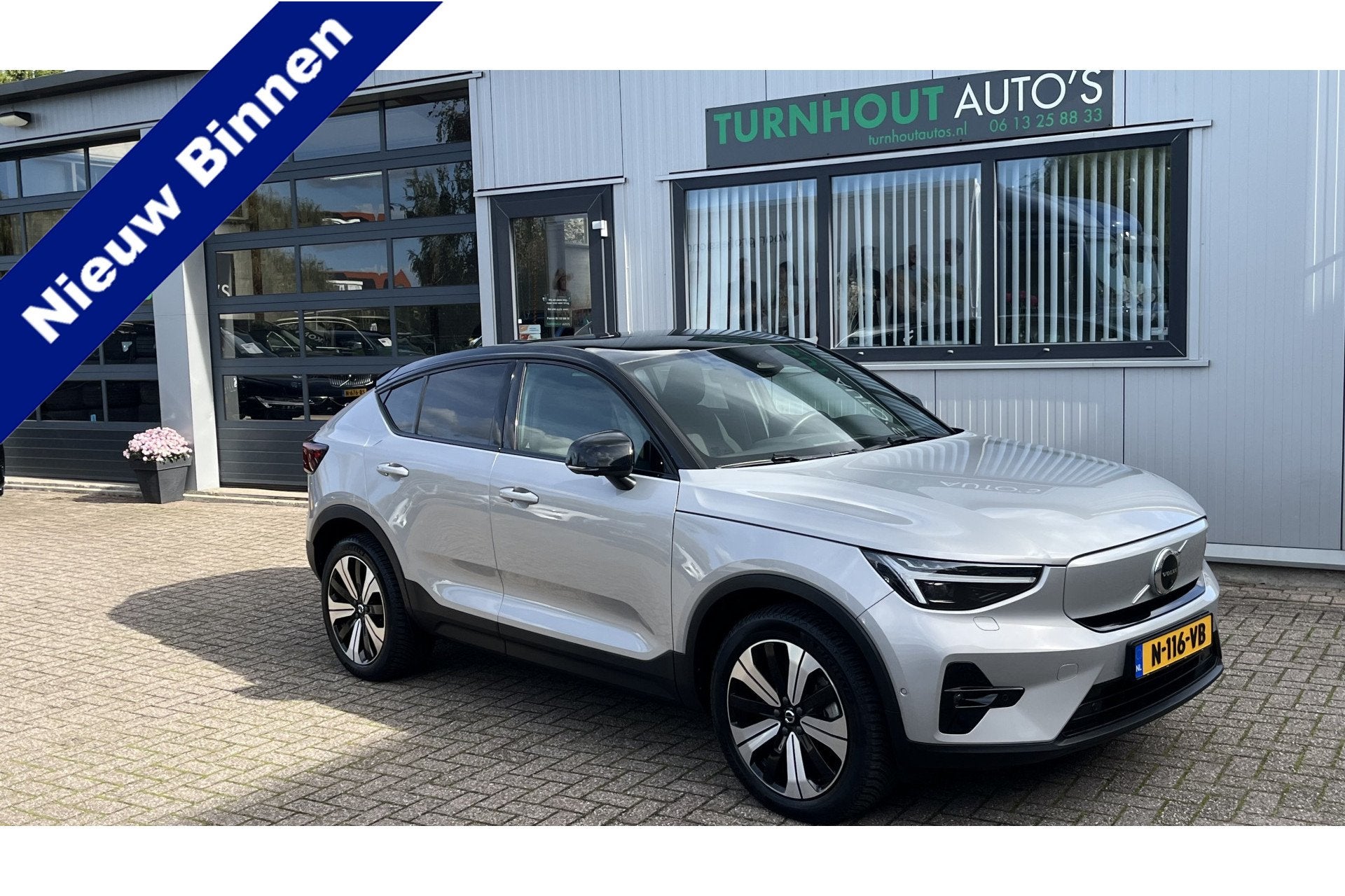 Volvo C40 Recharge Twin Intro Edition 78 kWh | Warmte pomp |, Dealer onderhouden, Origineel Nederlands, 425 min, Vierwielaandrijving