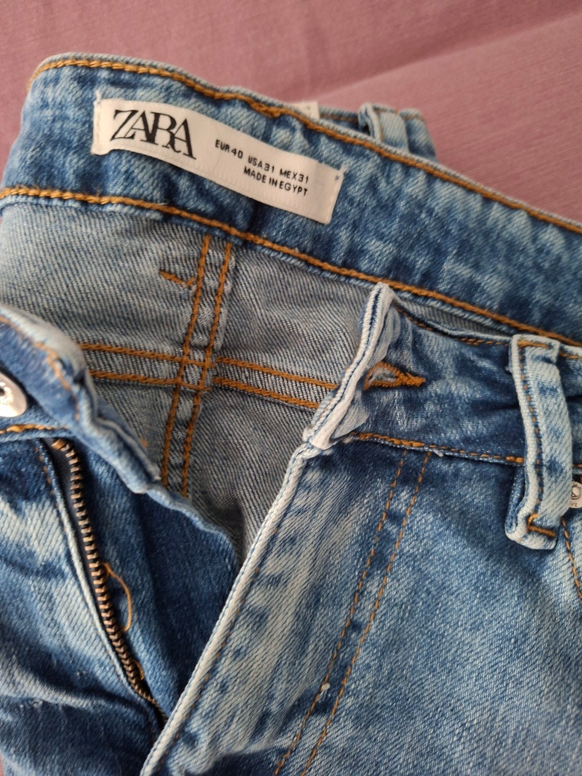 Zara jeans EUR 40 / USA 31 - Zo goed als nieuw, Blauw, Zara, Ophalen of Verzenden, Zo goed als nieuw