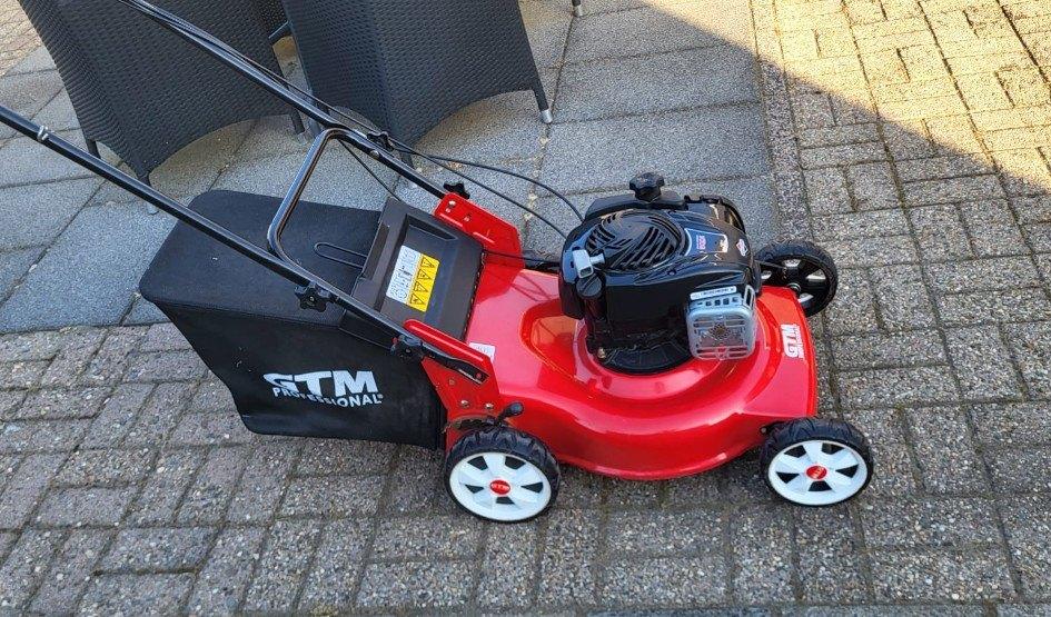 Te koop GTM proffesional GTM460 SP1 C, Ophalen, Cirkelmaaier, Zo goed als nieuw, Benzine-grasmaaier