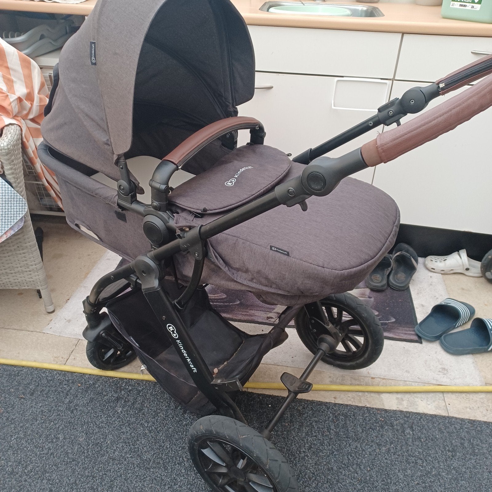 kinderkraft 2in1 kinderwagen 30€, Ophalen, Gebruikt, Overige merken, Met reiswieg