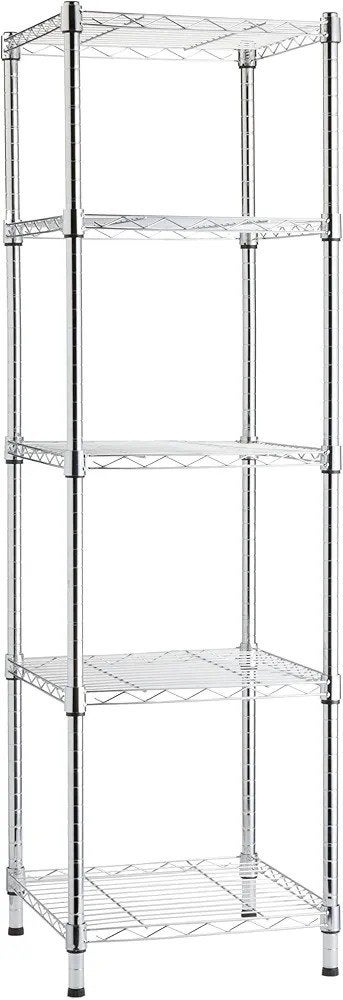 OMAR Stellingkast, verzinkt, 46x36x94 cm met planken, Huis en Inrichting, Kasten | Stellingkasten, Ophalen of Verzenden, Zo goed als nieuw