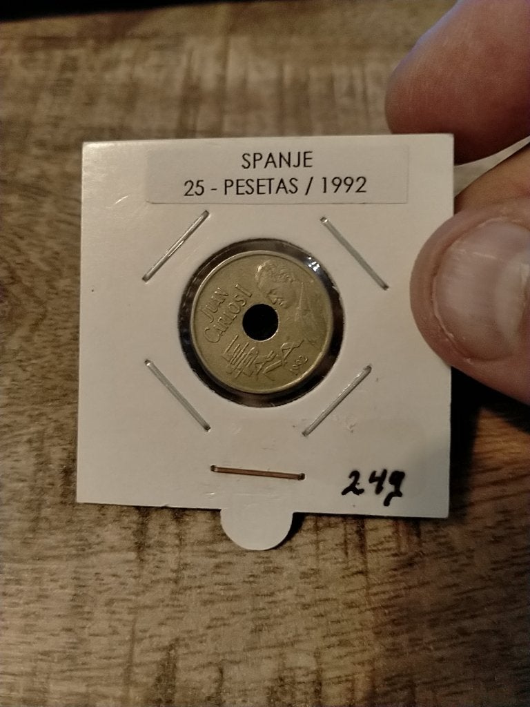 Spanje 25 Pesetas 1992, Verzenden, Overige landen, Losse munt