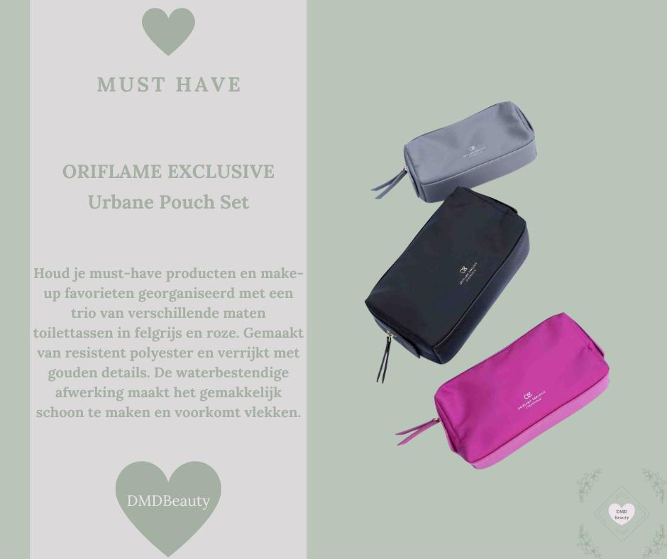 NIEUW , Pouch set, Oriflame, Sieraden, Tassen en Uiterlijk, Tassen | Damestassen, Ophalen of Verzenden, Nieuw, Schoudertasje