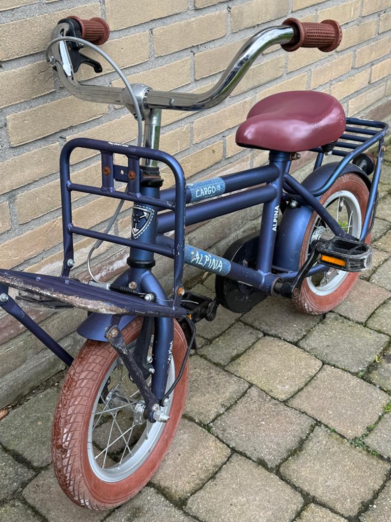 Alpina Cargo - 12 inch - Kinderfiets, Ophalen, Gebruikt, Velgrem, Minder dan 16 inch