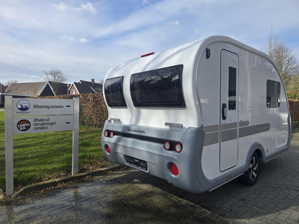 Adria Action 391 LH met nieuwe mover + autark, Caravans en Kamperen, Overige typen, Tot en met 2, Treinzit, 750 - 1000 kg
