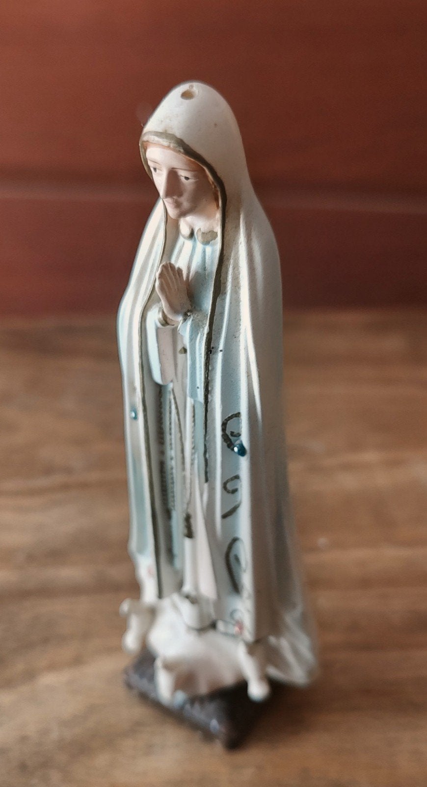 Beeldje Heilige Maagd Maria - Fatima, Ophalen of Verzenden