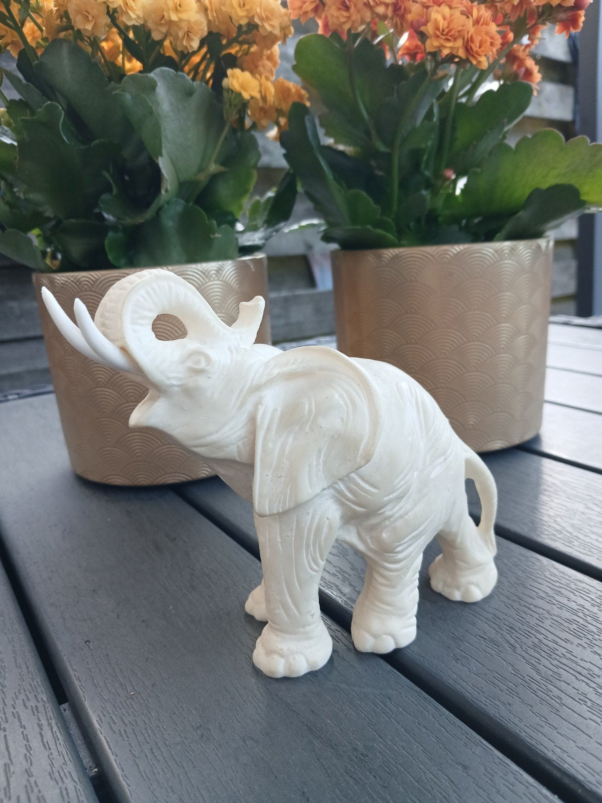 Decoratieve olifant van hars, Ophalen of Verzenden