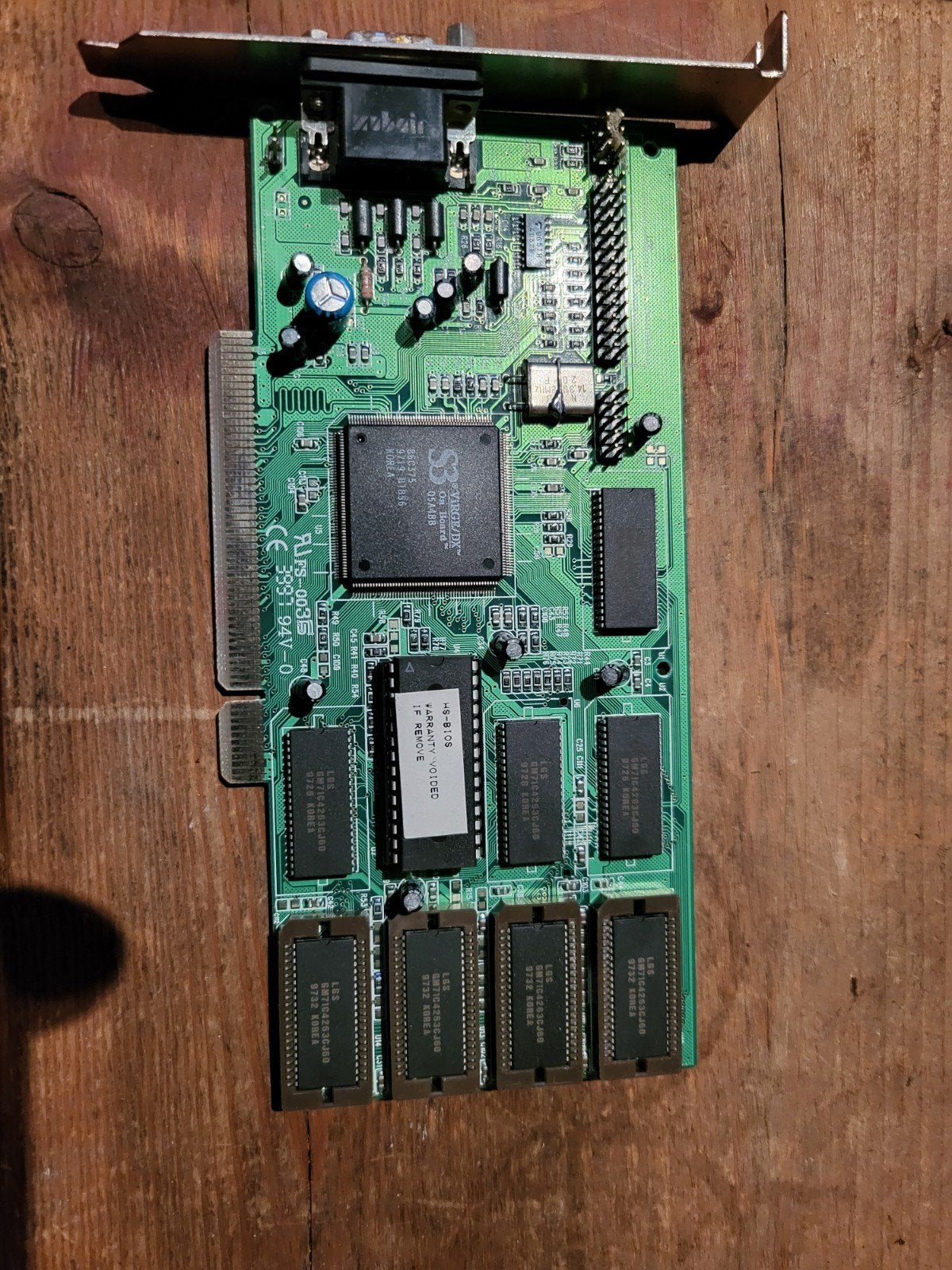 Vintage S3 ViRGE/DX Grafische Kaart - PCI, Computers en Software, Videokaarten, Gebruikt, Overige soorten, VGA, Ophalen of Verzenden