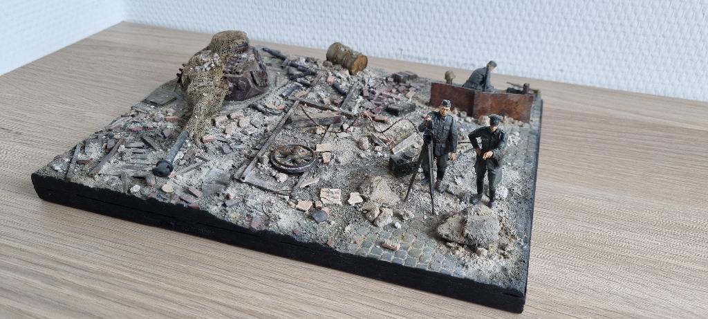 Diorama Berlijn 1945 1/35, Hobby en Vrije tijd, Modelbouw | Figuren en Diorama's, Ophalen of Verzenden, Nieuw, 1:35 tot 1:50, Diorama