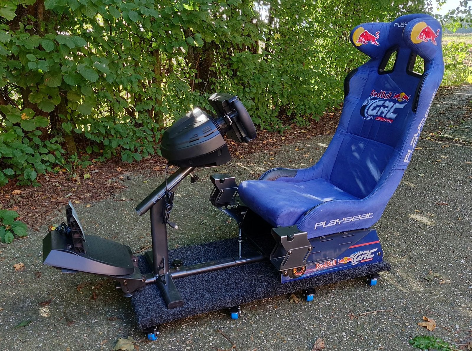 Complete sim-racingopstelling - Thrustmaster T300 - Playseat, Ophalen, Gebruikt, Playseat of Racestoel, PlayStation 3