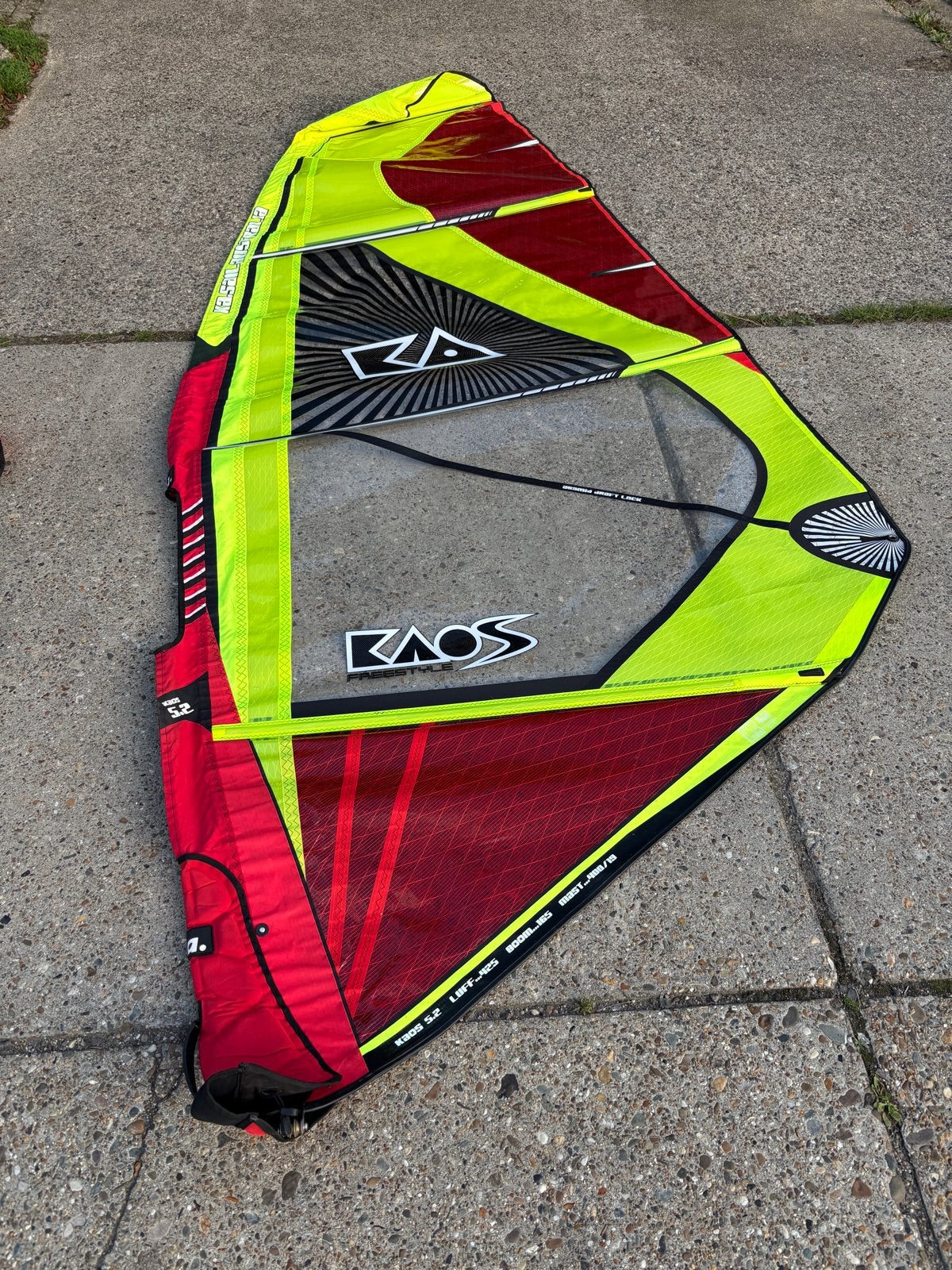 KA kaos 5.2 & 4.8 , KA Kamikaze 4.2 in topstaat, Watersport en Boten, Ophalen, Met draagtas, 3.5 tot 5 m², Zo goed als nieuw