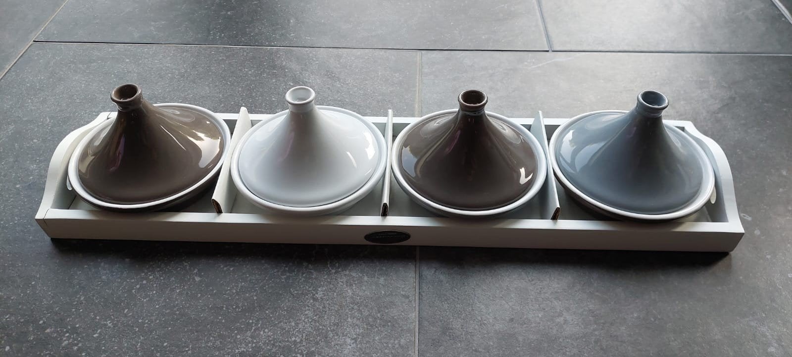 Vier Tajine schalen, Ophalen of Verzenden