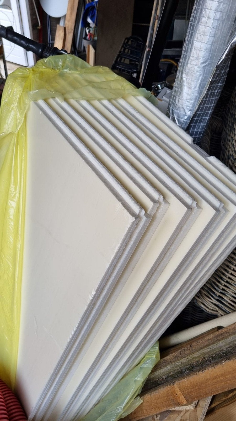 Isolatie platen XPS, Ophalen, Nieuw