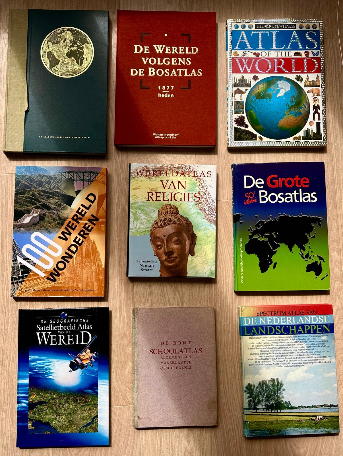 Atlassen en landkaarten, Boeken, Ophalen, Bosatlas, Zo goed als nieuw, 1800 tot 2000