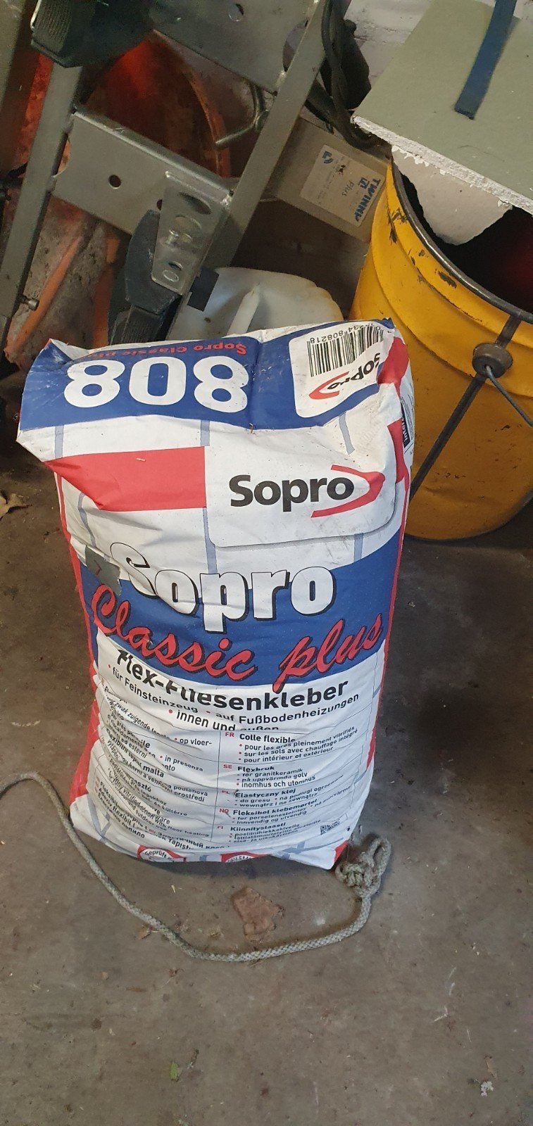 Sopro Classic Plus Flex-Tegellijm 808, Ophalen, Overige materialen, Wandtegels, Minder dan 20 cm