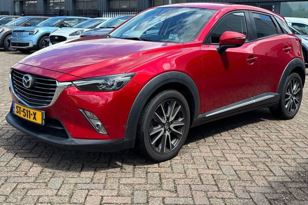 Mazda CX-3 2.0 SkyActiv-G 120 TS+ AUTOMAAT HOGE INSTAP LEDER, 1998 cc, Euro 6, 4 cilinders, Leder