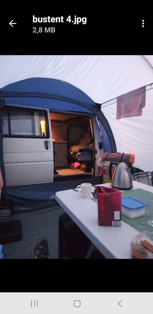 Bustent voor camper of busje vw t4,t5,t6,ford,enz.., Ophalen