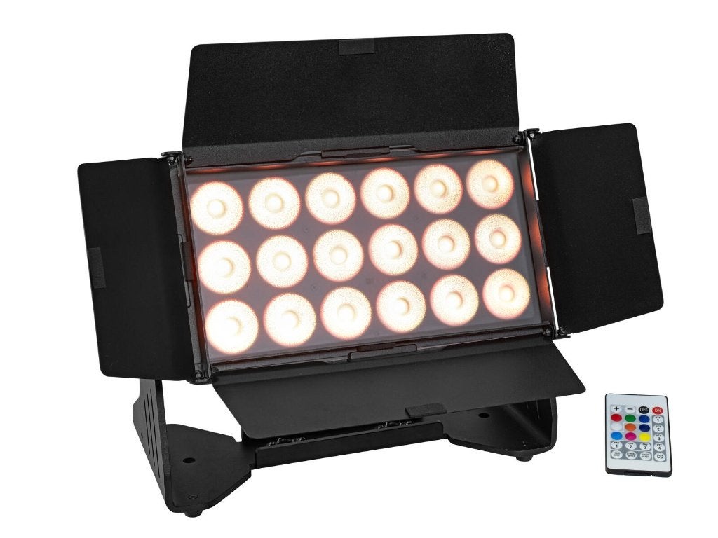 EUROLITE Multiflood IP65 18x10W RGBW Wash CRMX Waterdicht, Geluidgestuurd, ., Nieuw, Ophalen of Verzenden
