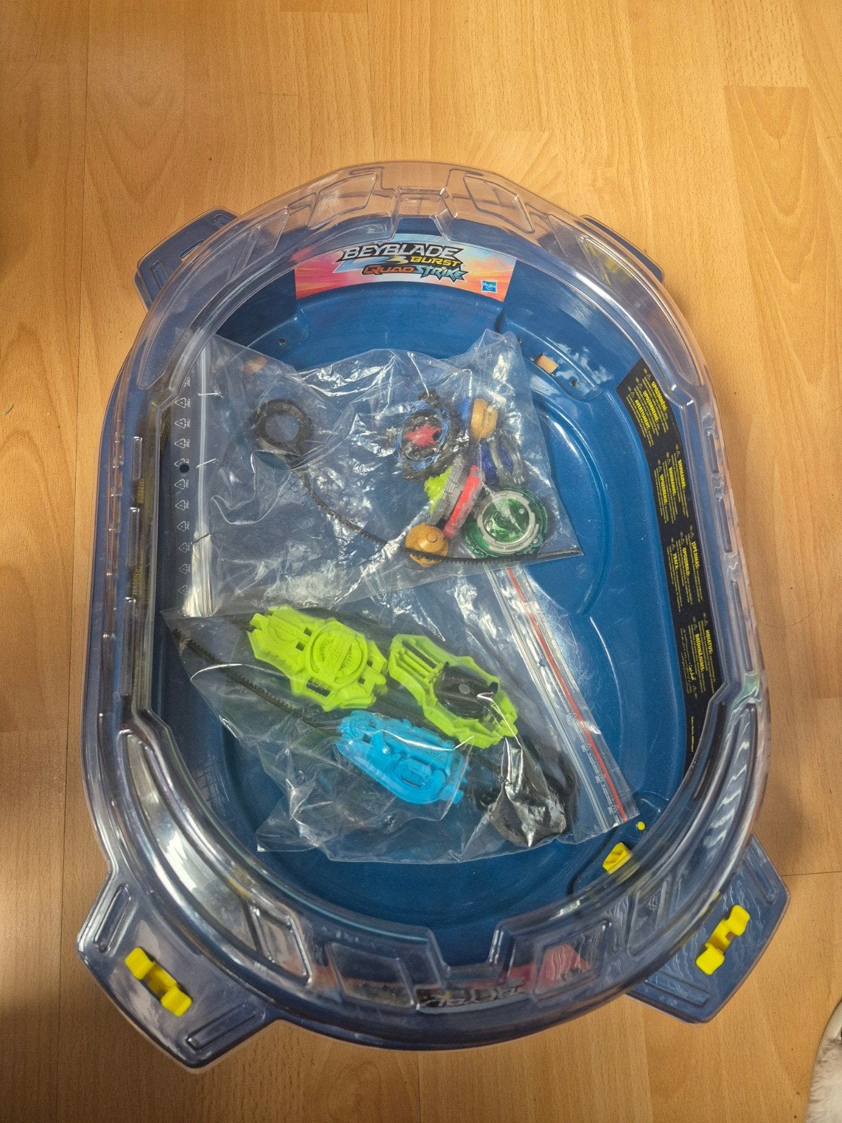 Beyblade Burst Stadion met Beyblades en Starters, Ophalen of Verzenden, Gebruikt, Jongen of Meisje