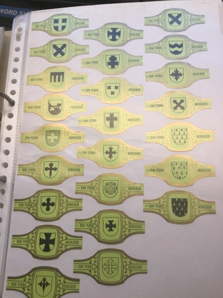 SIGARENBANDEN, Ophalen of Verzenden, Zo goed als nieuw, Sigarenbandjes